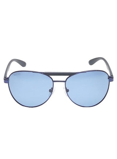 Buy Blue Aviator Men Sunglasses in UAE