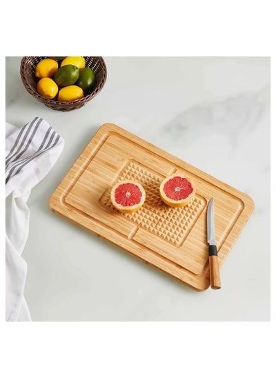 اشتري Natural Bamboo Pyramid Cutting Board في السعودية