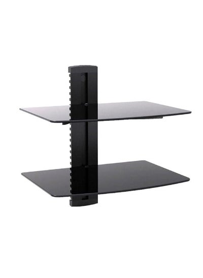 Buy TV Mount With 2 Shelf For Below 32 Inch Black in Saudi Arabia