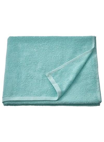 Buy Bath towel turquoise 70x140 cm in Saudi Arabia