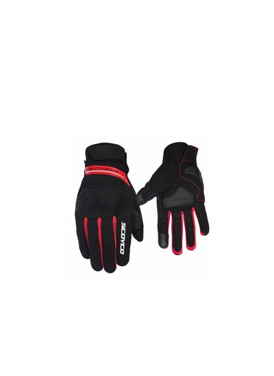 Buy Scoyco MC75 Gloves for Motorcycle Riders MC75-RED-M Medium in UAE