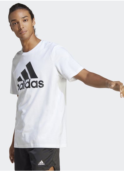 Buy Essential Single Jersey Big Logo T-Shirt in UAE