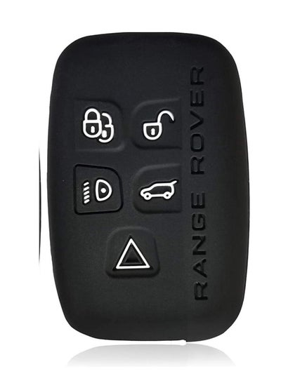 5 Buttons Silicone Smart Key Case Rubber Cover Skin Fob Holder for Land  Rover Range Rover Evoque Sport Vogue Discovery Freelander Remote Key Black  price in UAE, Noon UAE