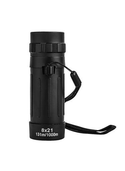 اشتري Mini Pocket Monocular Scope Zoom Telescope Handy Optics Scope For Outdoor Camping Hiking Traveling Hunting Compact Rifle Magnifying 8X في السعودية