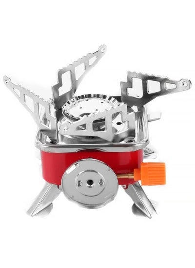 اشتري Butane Gas Stove Portable Gas Stove for Camping Lightweight and Foldable Small portable camping stove في مصر