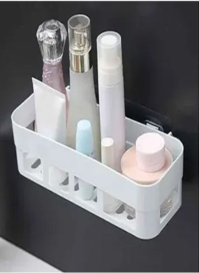 اشتري Multifunctional Wall Mounted Bathroom Storage Box في الامارات