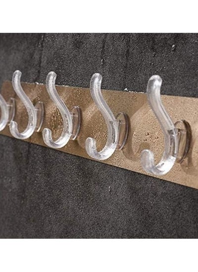 اشتري 1 Piece Of Strong Adhesive Plastic Towel Hook Without Holes في مصر