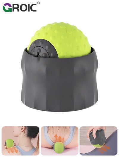 Buy Massage Roller Ball, Neck Massager for Pain Relief, Deep Tissue Massage Tool, Sore Muscle Relief, Lymphatic Drainage, Tummy Tuck Post Surgery Supplies, Support Cold Compress & Hot Compress in UAE