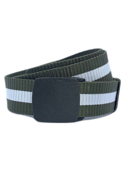 اشتري Classic Milano Mens belt Canvas Premium Quality Casual Autolock Belt for men CBSP02 by Milano Leather في الامارات