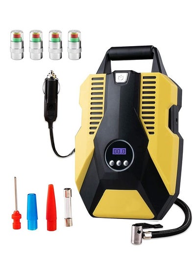 Buy Wireless Car Air Compressor Digital Handheld Tyre Inflator in Saudi Arabia