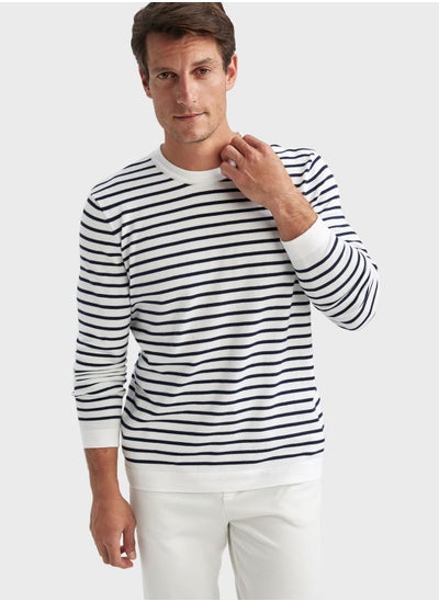 Buy Striped Sweatshirt in UAE