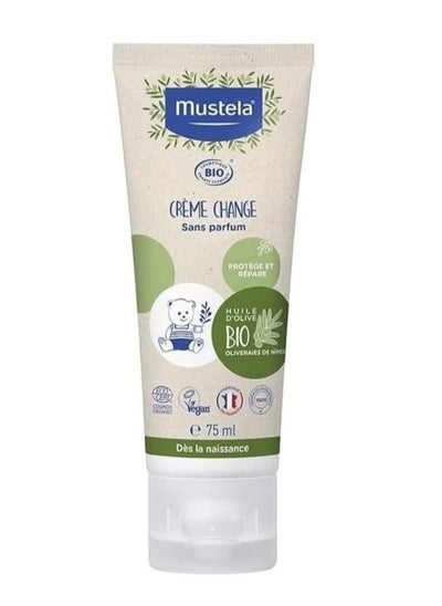 Buy Mustela Bio Diaper Cream - 75Ml in UAE