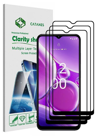 اشتري 3 Pack For Nokia G42 Screen Protector 9H Hardness Scratch Resistance Screen Protector Touch Sensitive Case Friendly Tempered Glass Film في الامارات