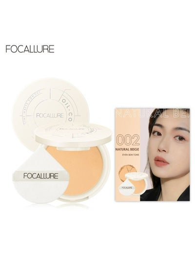 Buy Focallure Oil-Control Pressed Powder #002 in UAE