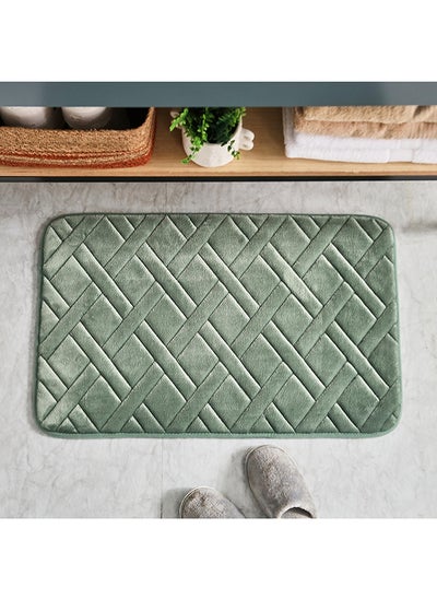 Buy Essential Memory Foam Bath Mat 80 x 50 cm in UAE