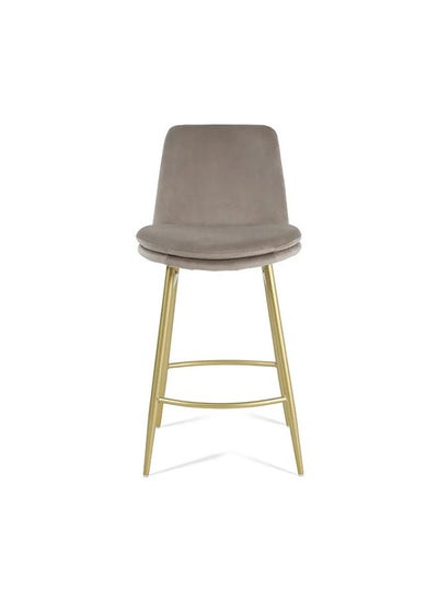 Buy Effie Barstool Beige/Gold in UAE