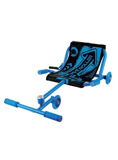 Buy 3-wheel Twister Scooter With Comfortable Seat For Kids And Adults In Blue/Black in Saudi Arabia