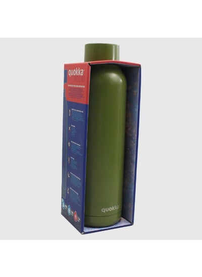 اشتري Quokka Olive Green Thermal Bottle Stainless Steel Ultramarine (630 ml) في مصر