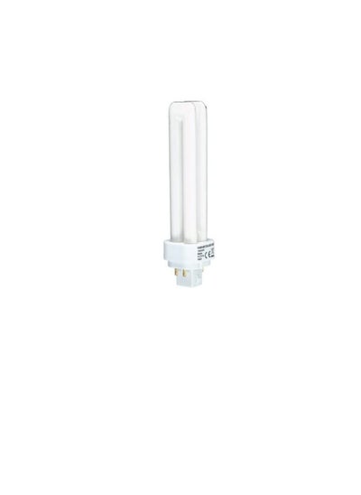 Buy Osram Duluxd/E Energy Saver Cflni, 2 Tubes (18W) 4 Pin Plug In BaseG24Q-3, 1200 Lm Lumilux -Warm White/Energy Class A in UAE