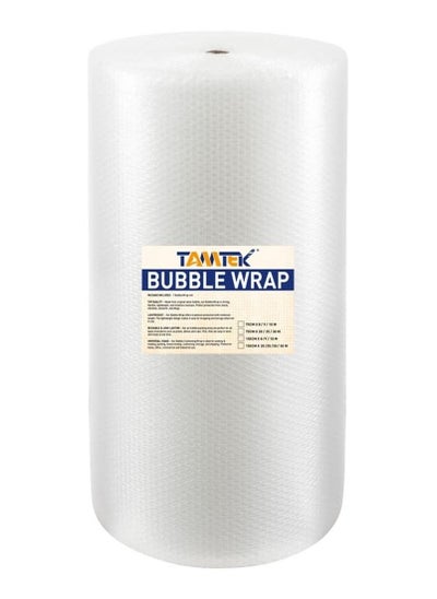 Buy TAMTEK Bubble Wrap Roll, Air Bubble Cushioning Wrap for Packaging, Shipping, Mailing, Packing and Moving Supplies (30CMX30M) in UAE