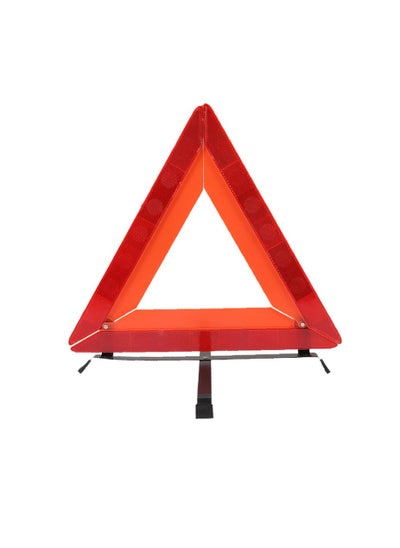 اشتري Emergency Warning Triangle Tripod Car Tripod Car Stop Sign Reflective Warning Triangle Sign في الامارات