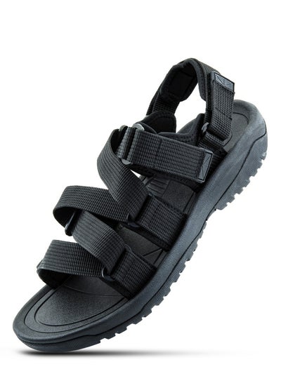Buy Spot Men's Sandals | Stylish and comfortable sandals for Men | SS 1963 Black in UAE