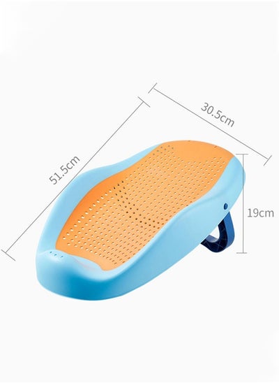 Buy Portable Foldable Baby Bathtub Support Shower Rack Blue in Saudi Arabia