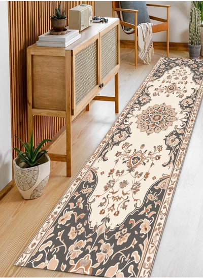 اشتري Boho Runner Rugs Vintage Rug for Entryway Hallways Entry Rug Indoor Area Rugs for Livingroom 50cm*240cm في السعودية