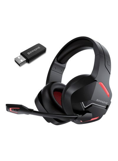 Buy BINNUNE BW01 2.4G/Bluetooth Wireless Gaming Headset With Microphone For PC PS4 PS5 in Saudi Arabia