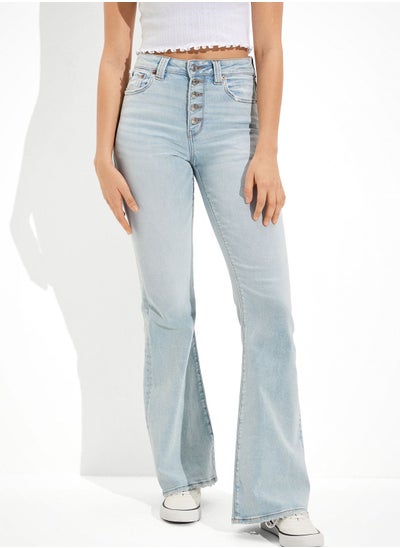 Buy Flared Bottom Jeans in Saudi Arabia