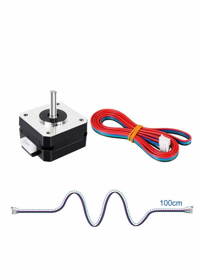 اشتري Nema17 Stepper Motor Bipolar 42 Motor 4-Lead Wire with 1m Cable (1Pack, 23mm ) في الامارات