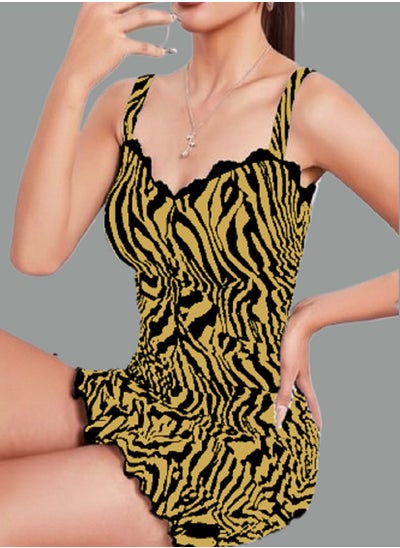 Buy ZEBRA STRIPED NIGHT DRESS in Egypt