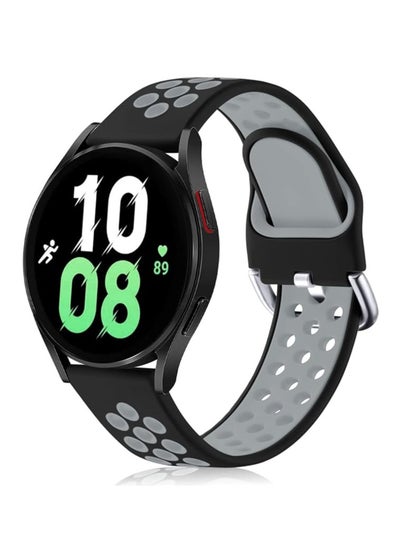 اشتري strap Compatible with Samsung Active 2 Watch Bands /Galaxy Watch Activ, Galaxy Watch 3  Galaxy Watch Band, 20mm Soft Silicone Breathable Sport Replacement Accessories Women Men في مصر