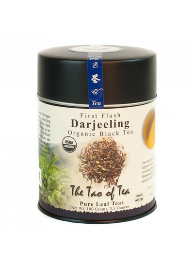 اشتري The Tao of Tea, First Flush Darjeeling Black Tea, Loose Leaf, 3.5 Ounce Tin في الامارات