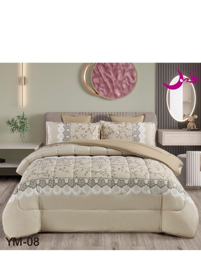 Buy Summer Bedspread For Two People 6 Pieces Fluffy 230x250cm in Saudi Arabia