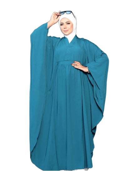 Buy Mulhafuh is made of crepe material, one size and can be worn up to 140 kilos for women in Egypt