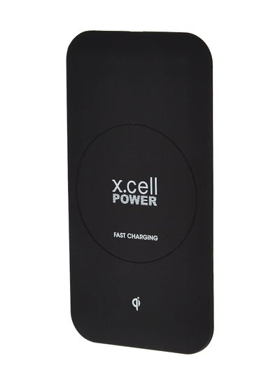 Buy Xcell XL-WL-112FC Compact Fast Wirelss Charging Pad, 10W Output, Anti-Slip Sillcone Surface - (Pack of1) in UAE