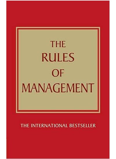 اشتري The Rules of Management:A definitive code for managerial success: A definitive code for managerial s في الامارات