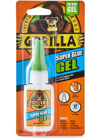 Buy Super Glue Gel 15 Gram Clear Pack Of 1 in UAE