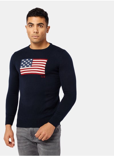 Buy Flag Print Pullover in Egypt