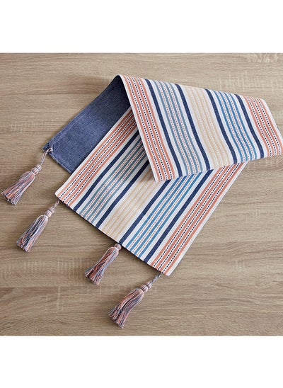 Buy Harley Taffy Reversible Table Runner 120x33 cm in UAE