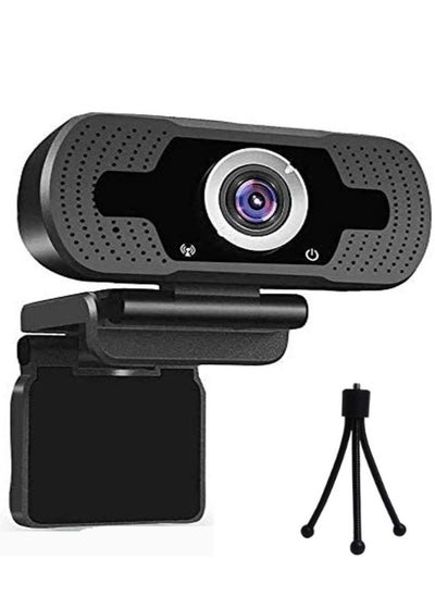 Buy Webcam HD 1080P,Webcam with Microphone, USB Desktop Laptop Camera with 110 Degree Widescreen,Stream Webcam for Calling, Recording,Conferencing, Gaming,Webcam with Privacy Shutter and Tripod in Saudi Arabia