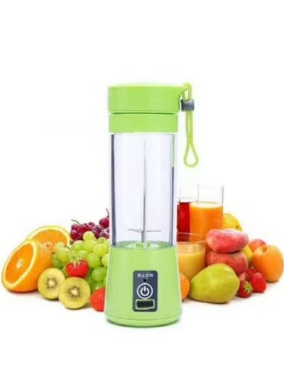 Buy Hand Portable Blender Mixer Usb Charging Mode Small Mini Juicer Extractor Household Whisk Fruits Juice Machine Smoothie Maker Multicolour in UAE