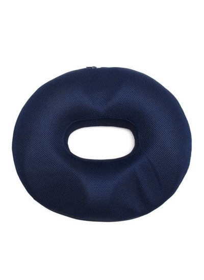 Buy Ergonomic Memory Foam Donut Pillow Cushion for Tailbone and Coccyx Support - BlUE in Saudi Arabia