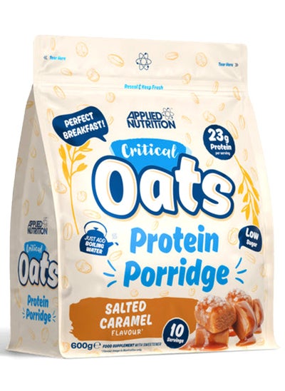 Buy Critical Oats Protein Porridge Salted Caramel 600 g in UAE