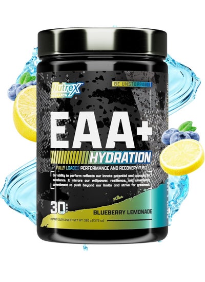 Buy EAA + Hydration 30 Serving Blueberry Lemonade 390g in UAE