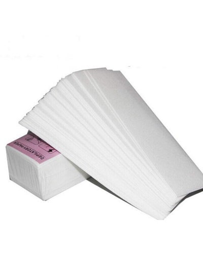 Buy 100-Piece Nonwoven Hair Removal Wax Strip in UAE