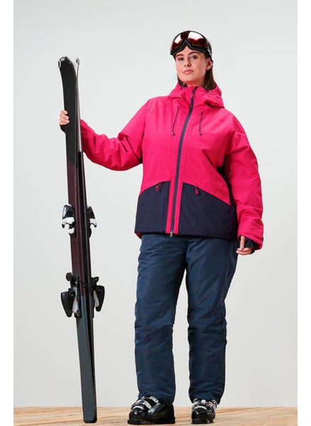 Buy Women Regular Fit Plain Outdoor Ski Pants, Navy Blue in UAE