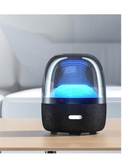 Buy Harman Kardon Bluetooth Speaker Colorful Light Outdoor Portable Card FMi Transparent Bluetooth Audio in UAE