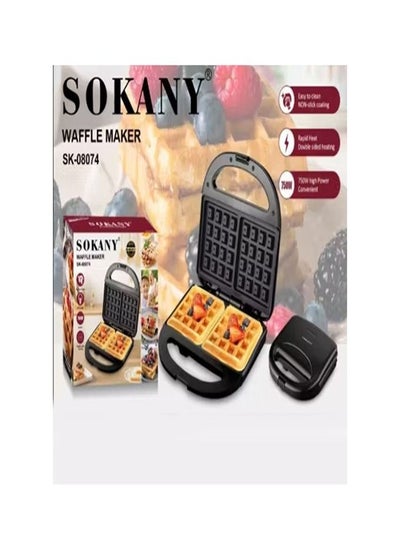 Buy Sokany Waffle Maker Sokany SK-08074 - 750 W in Egypt